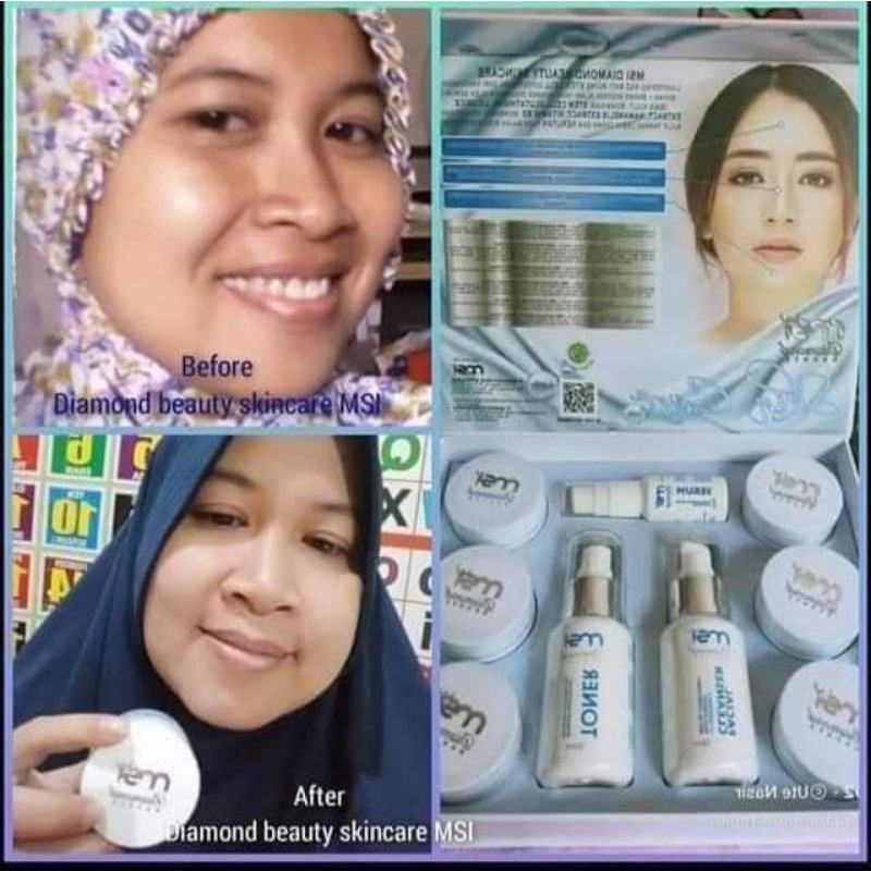 Cream Diamond Beuaty skincare MSI TERMURAH