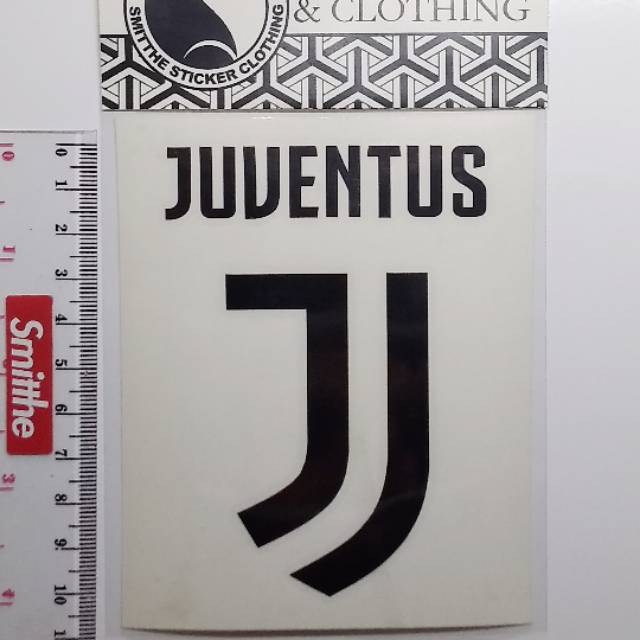 Stiker JUVENTUS Logo Cutting Sticker untuk aksesoris Mobil Motor 10cm