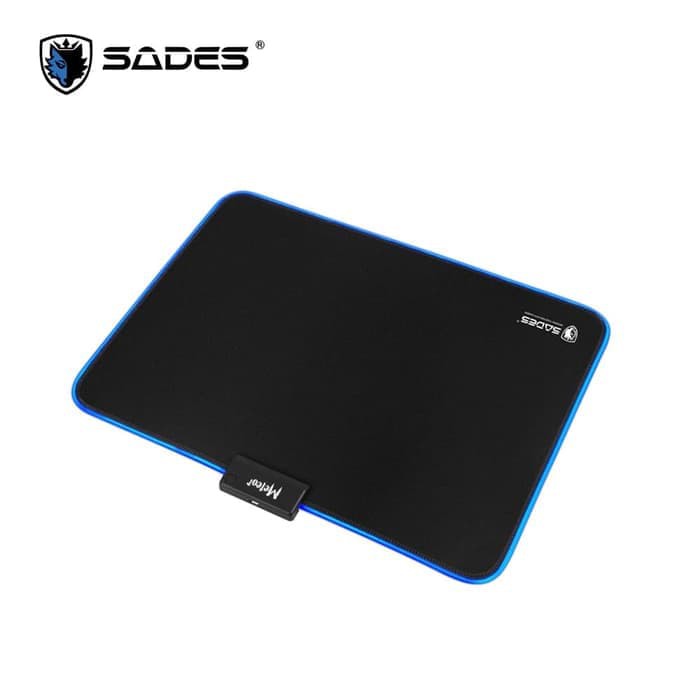 MOUSE PAD SADES METEOR RGB (350X260X4mm)