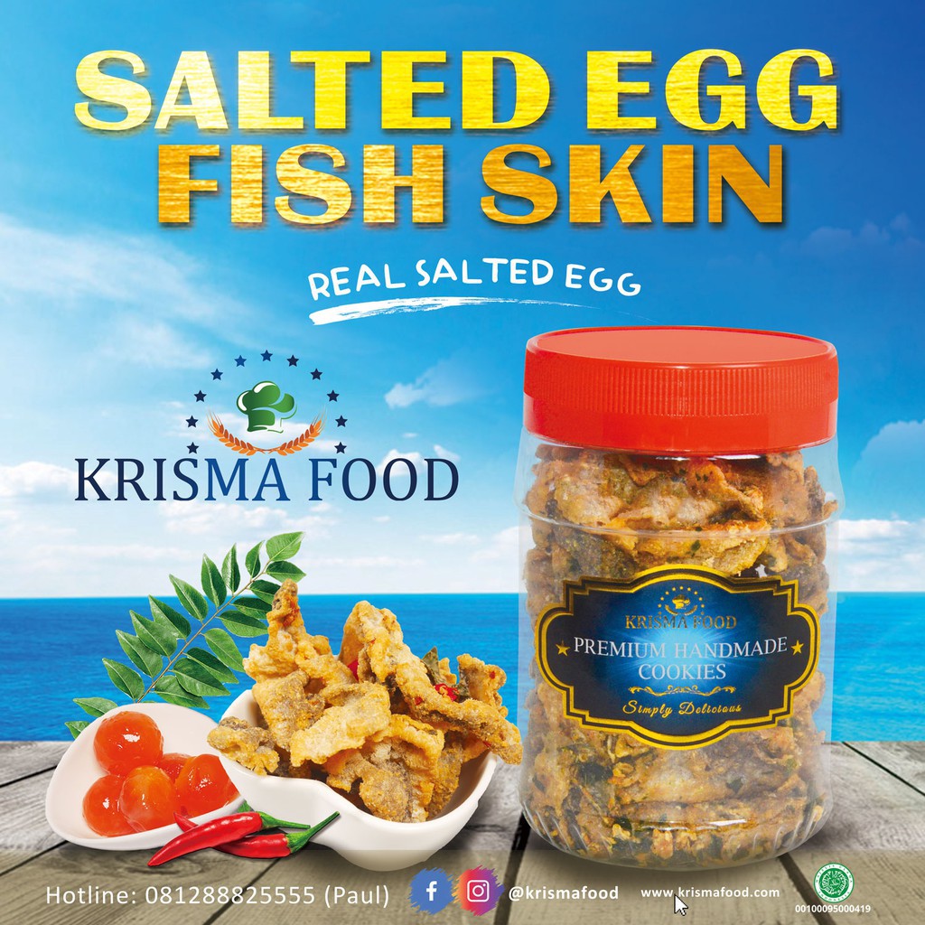 

Salted Egg Fish Skin | Krisma Food