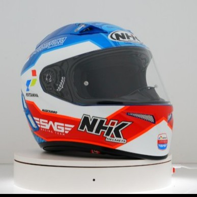 Jual Helm Full Face Nhk Terminator Tt X Mandalika Racing Team Shopee