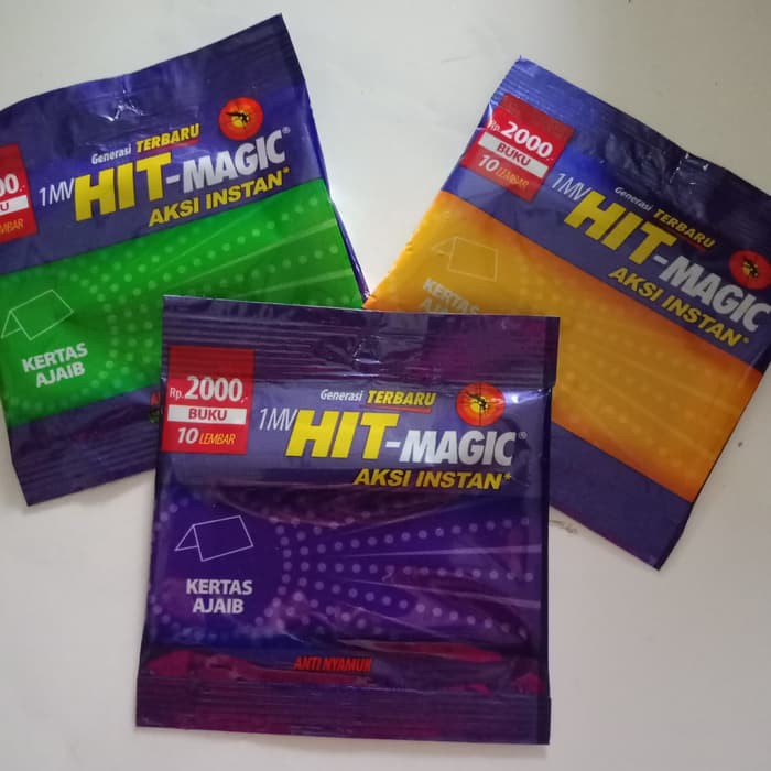 Obat Nyamuk Bakar Hit-Magic/Kertas Anti Nyamuk Hit Murah