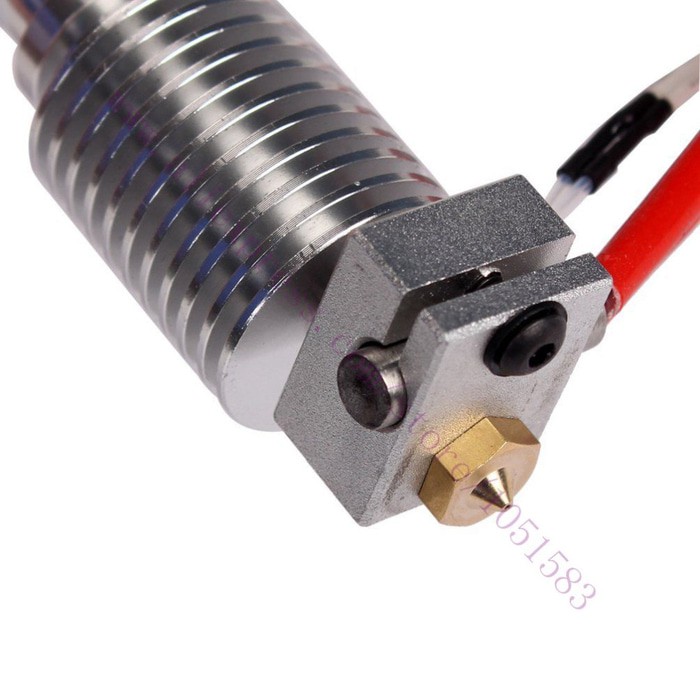 J Head Complete Hotend for Reprap 3D Printer 0.3/1.75 mm E3D V6