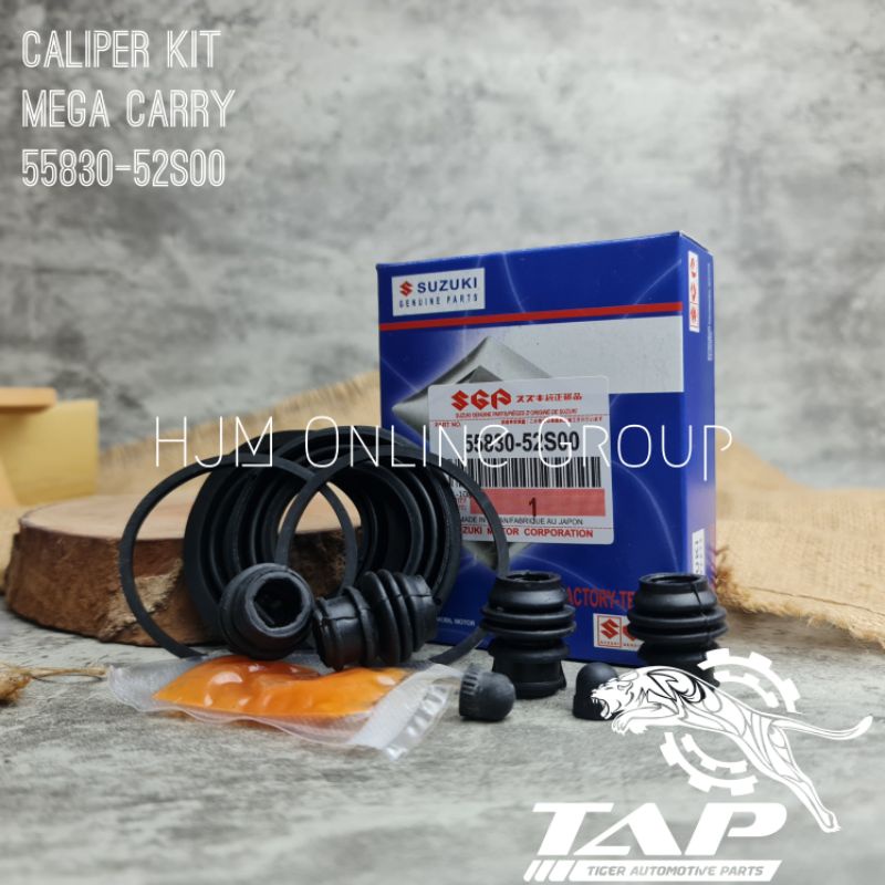 CALIPER KIT - SEAL KIT KARET REM CAKRAM DEPAN SUZUKI NEW MEGA CARRY