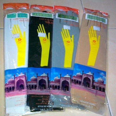 [HUSNA HIJAB] Sarung Tangan Allawi Isi 1 Lusin (12 Pcs) / Grosir Sarung Tangan