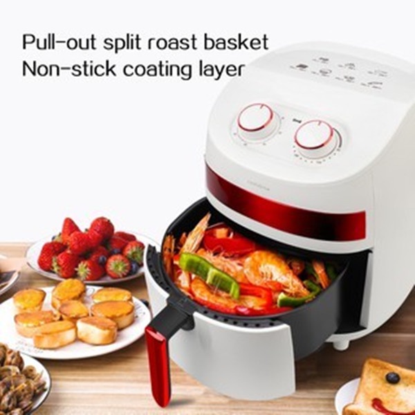 Nathome AIR FRYER, Nathome 4L Air Fryer, Oil-free Zero Fat Healthy High Quality Fryer For Kitchen Appliances