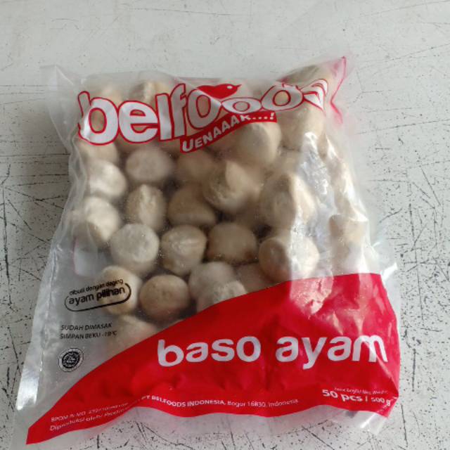 

Bakso ayam belfoods500grm