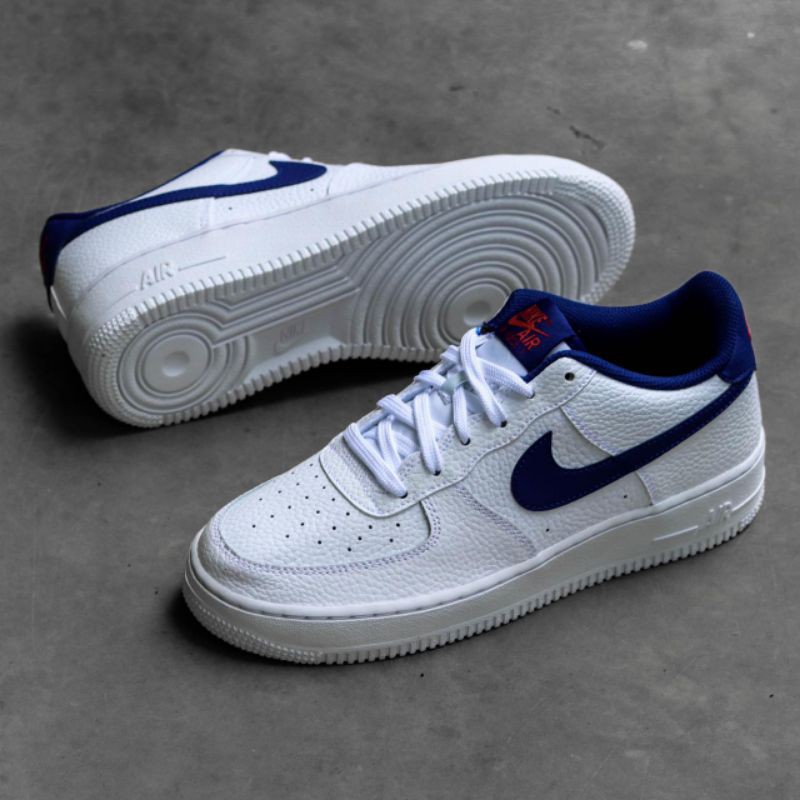 navy blue white af1