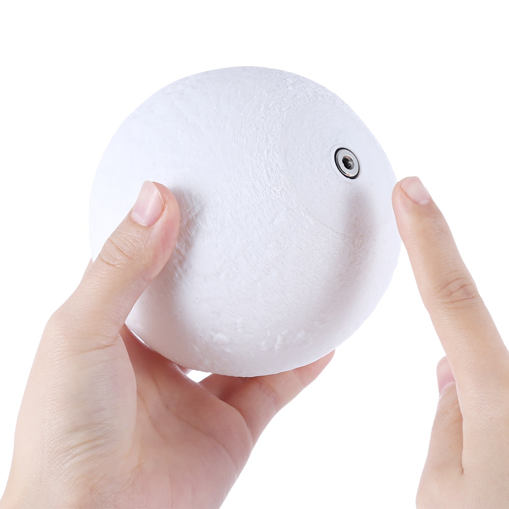 Lampu Tidur Bulan 3D Printed 12 cm - ROX-05