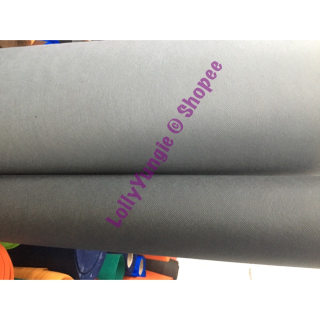 Wallpaper dinding polos abu