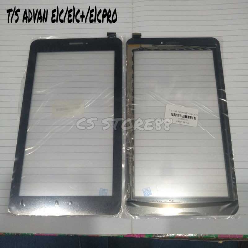 TOUCHSCREEN TAB ADVAN E1C / E1C+ / E1C PRO / T1Q / X7