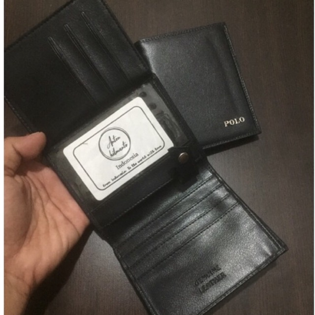 dompet pria model lipat buku atau berdiri ukuran standar jumbo banyak slot kartu bahan kulit sintetis sp4 free box #dompet #dompetpria #dompetcowok #dompetlokal