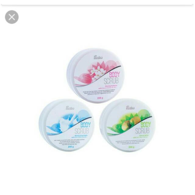 Fanbo Body Scrub Sakura / milk / yam bean