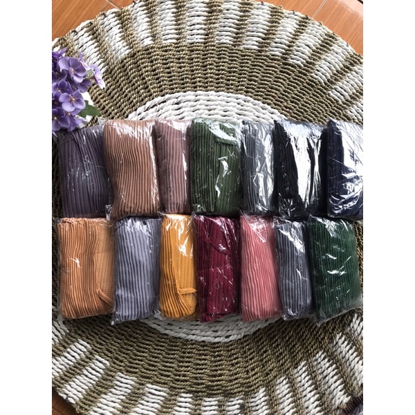 KERUDUNG BERGO PLISKET LIDI/KHIMAR BERGO/JILBAB INSTANT