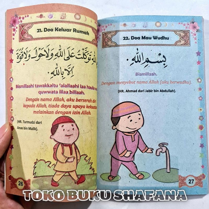 Buku Tuntunan Doa Anak Sehari Hari Bergambar - Untuk Anak Sholeh