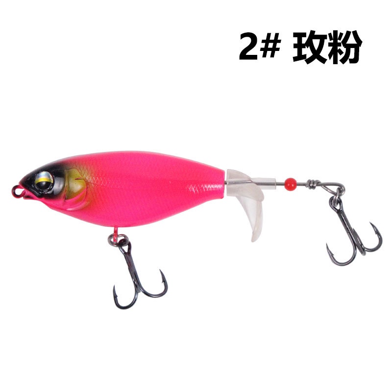 1Pcs Umpan Pancing Hard Bait Bentuk Ikan Imitasi 6.5cm 6g Popper Fishing Lure Swimbait Bass Floating Bait Tackle