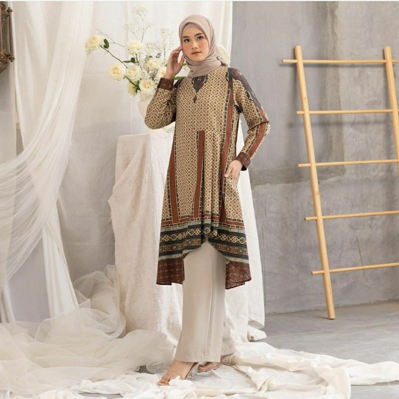 SALE RUMAISHA TUNIK Heaven Lights x Kamiidea