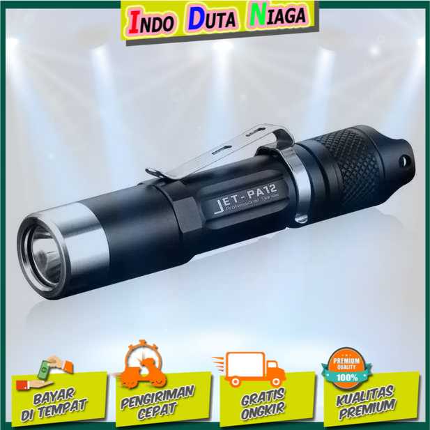 IDN TOOLS - JETBeam PA12 Senter LED CREE XPG3 780 Lumens