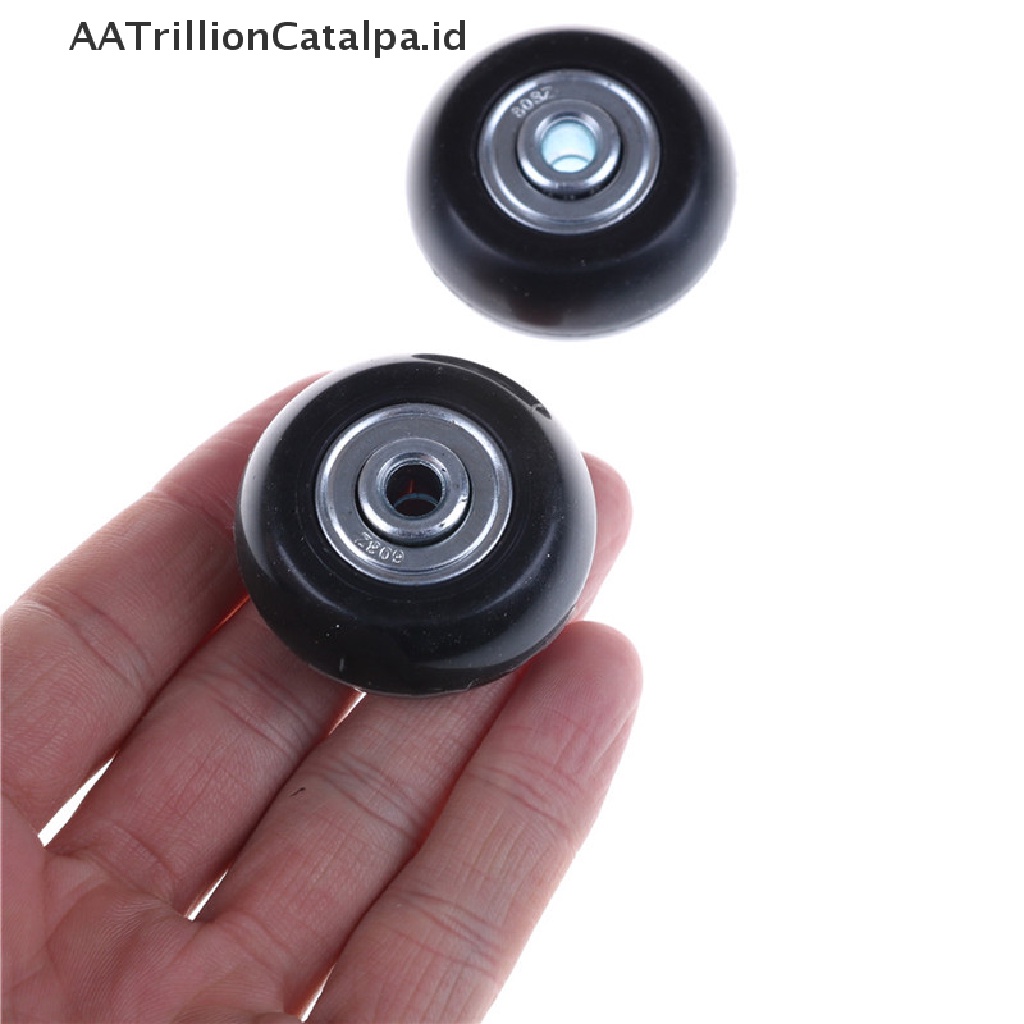 Aatrillioncatalpa 2pcs Roda As Koper Pengganti Ukuran 40x18mm