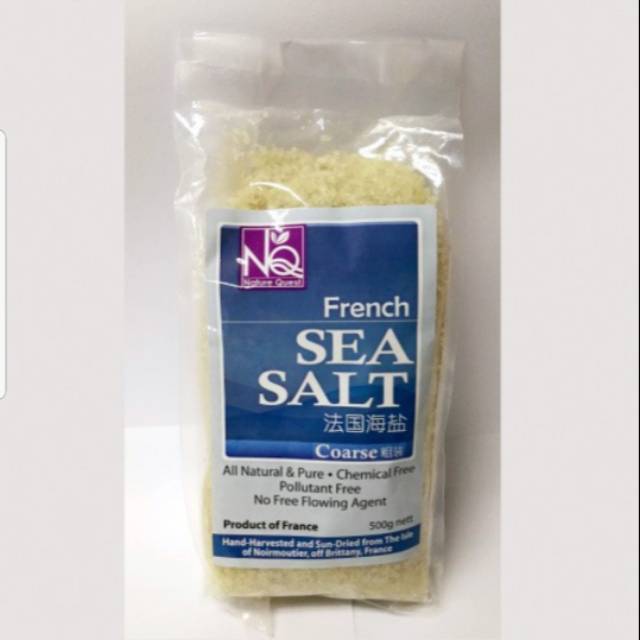 

NQ Nature Quest French Sea Salt (Coarse) 500gr