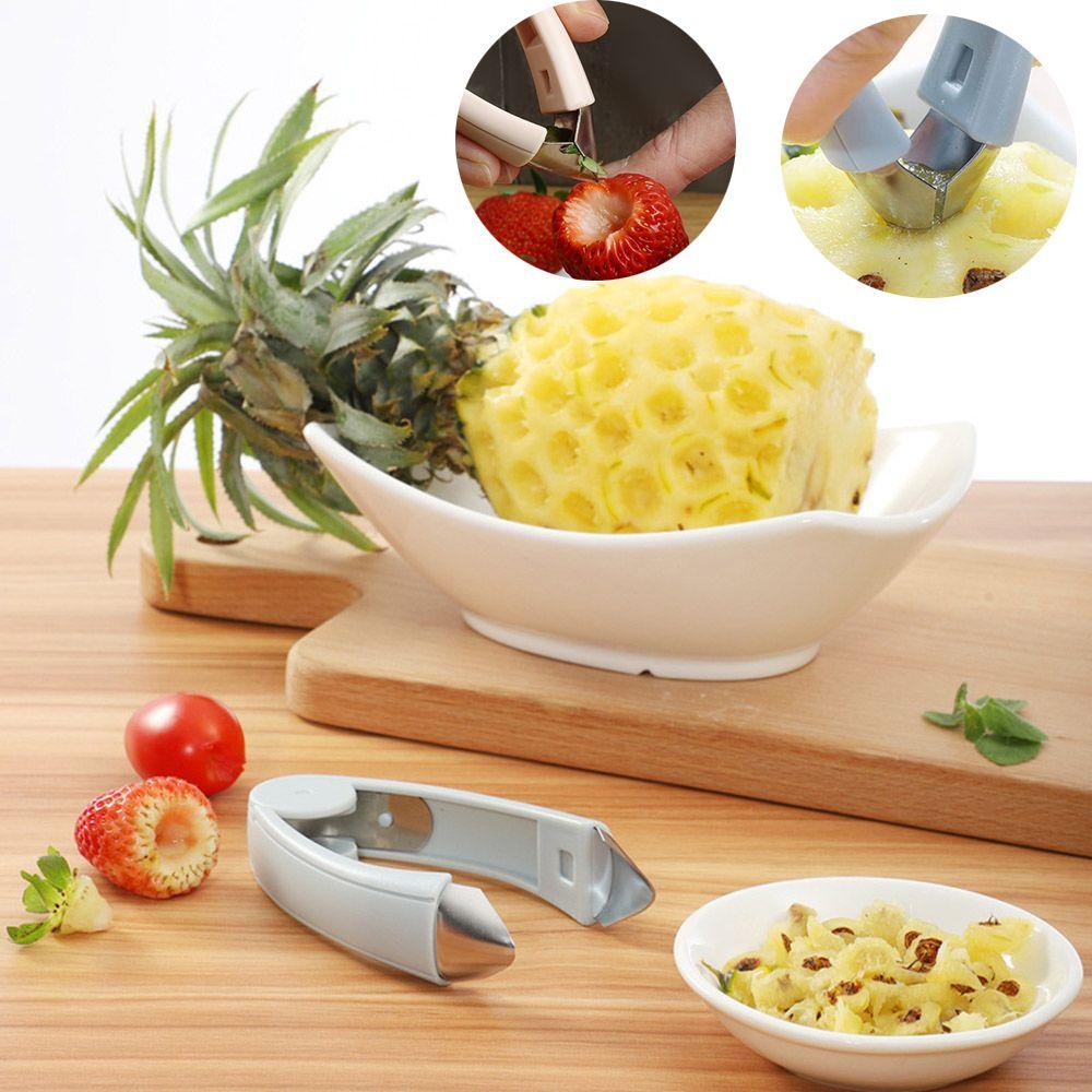 Solighter Pengupas Mata Nanas Tomat Dapur Rumah Buah S eed Remover Clip