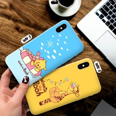 Winnie the pooh printing case iphone samsung oppo vivo asus all type