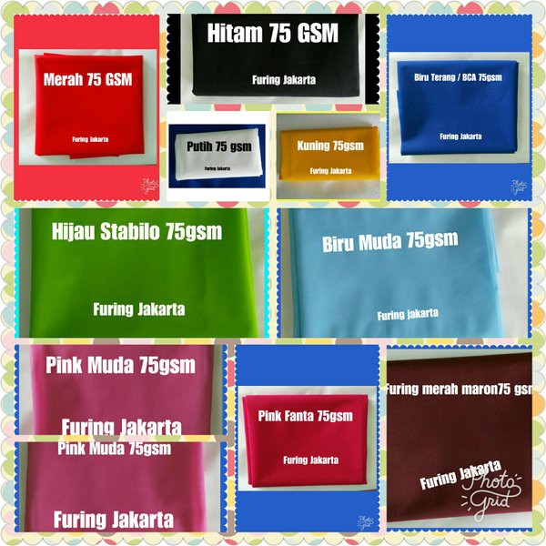 Terbaru   PUTIH 100gsm Kain Furing Kain spunbond