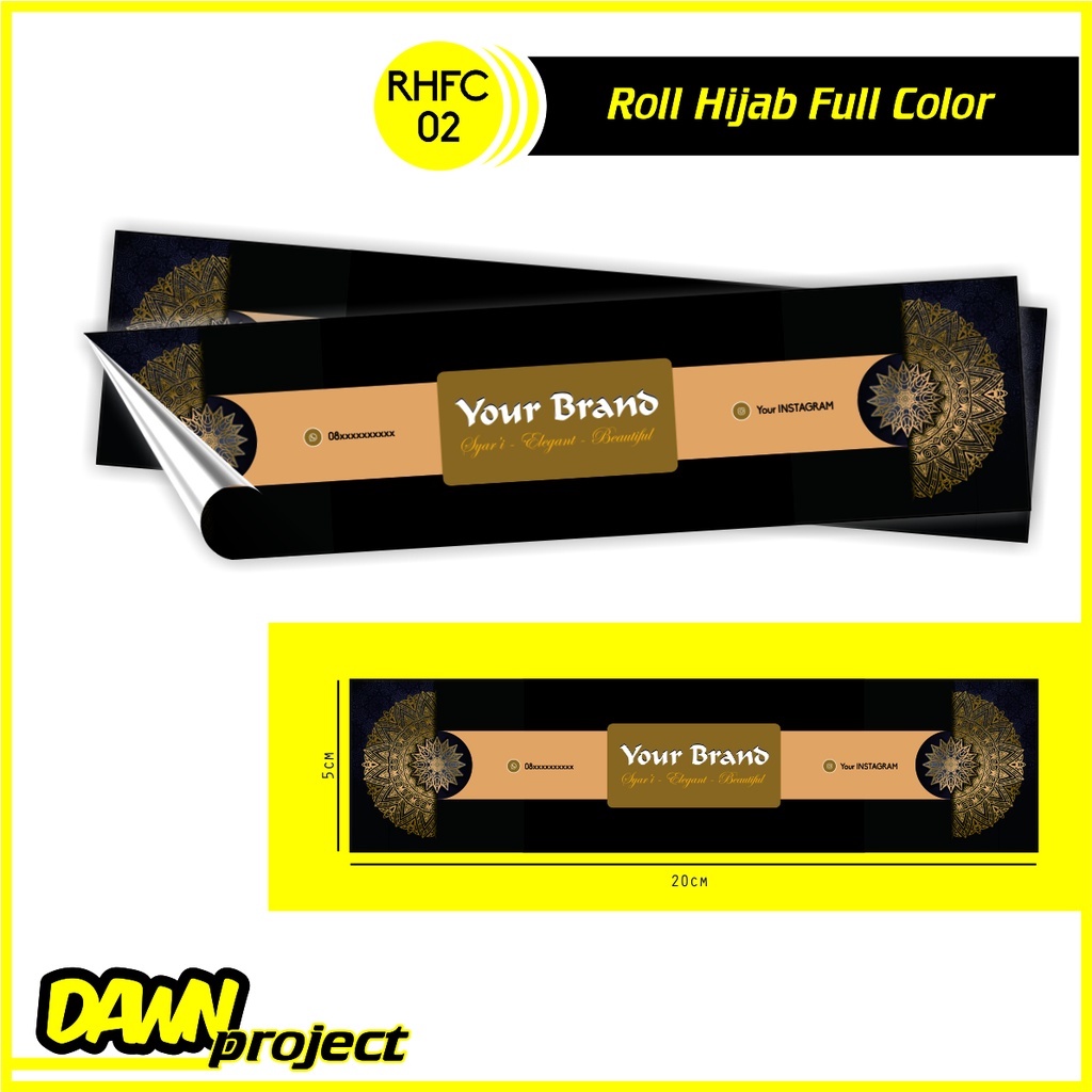 

ROLL HIJAB FULL COLOR _RHFC02