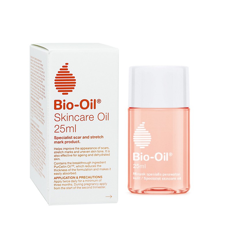 Bio Oil ORI - Penghilang Bekas Luka &amp; Stretchmark (25ml)