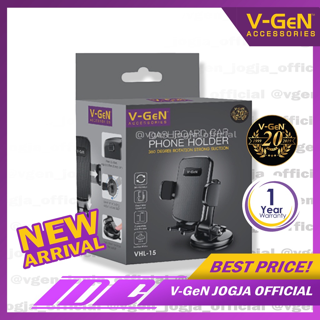 Car Holder Dashboard V-GeN VHL-15 Holder Handphone V-GeN