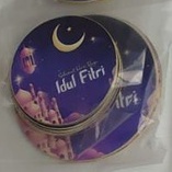 

STICKER HAMPERS LEBARAN NON CHARACTER BULAT ( Stiker Toples Parcel Hampers)