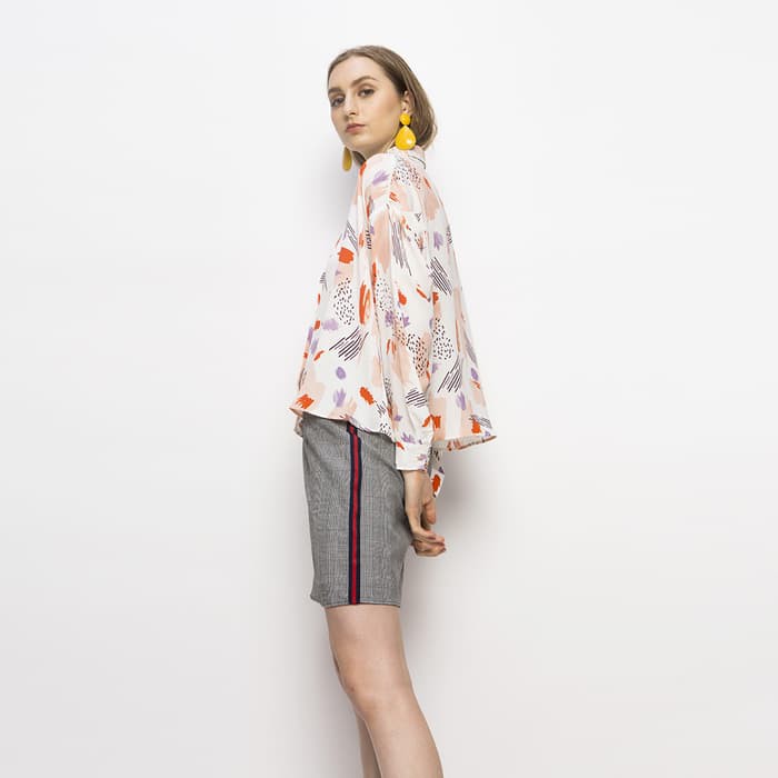 Cottonink Conway Blouse - Orange, M