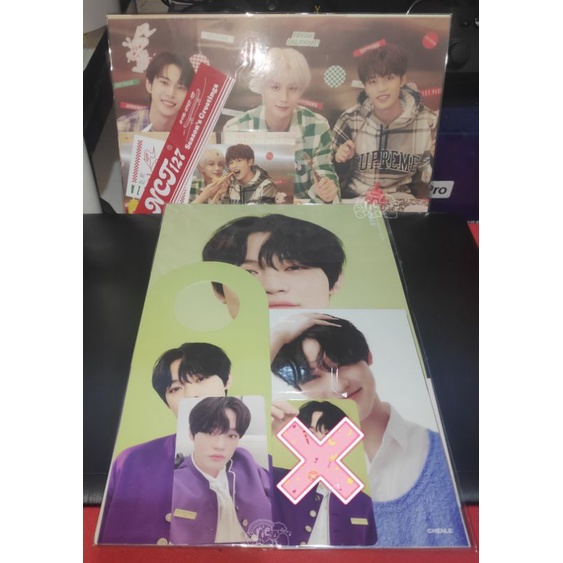Season's Greeting 2022 Chenle NCT Dream SG22, A4 Poster + Postcard Doyoung Jungwoo Taeil NCT 127