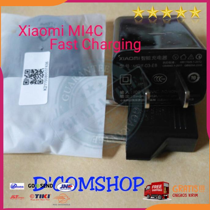 Acc Hp Charger Xiaomi Mi4C Mdy 03 Eb Original 9V Fast Charging Type C