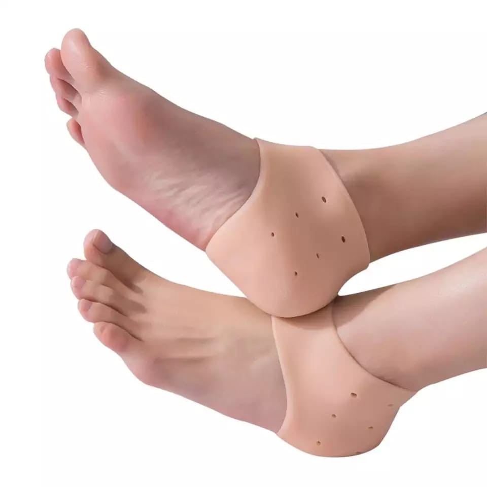 1 Pasang Pelindung Tumit Silicone / Insole Silikon Elastis pt01