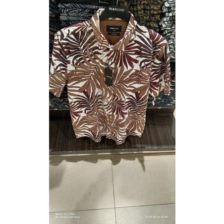 MANZONE KEMEJA PENDEK PRIA ORIGINAL