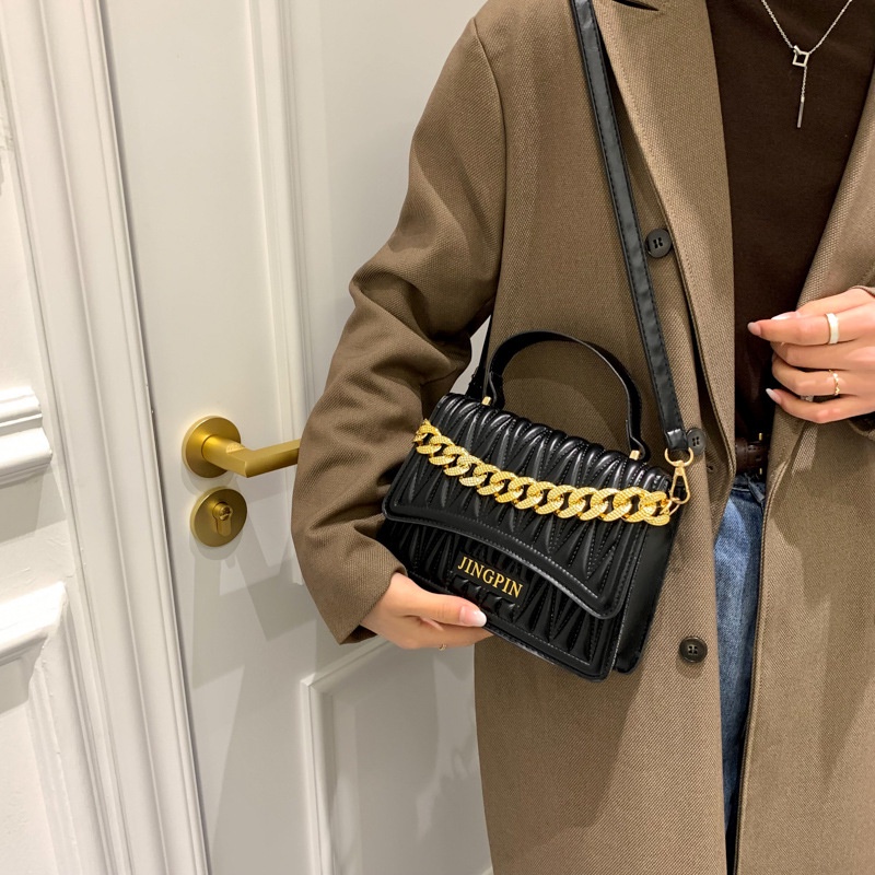 TAS SELEMPANG WANITA PESTA IMPORT PREMIUM KULIT HITAM LARRY TA557B5 SLING BAG CEWEK KECIL FASHION KOREA MURAH BATAM REMAJA KEKINIAN BRANDED SIMPLE LUCU