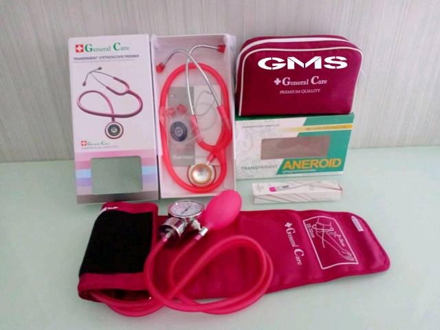 Paket Tensi + Stethoscope + Thermometer digital