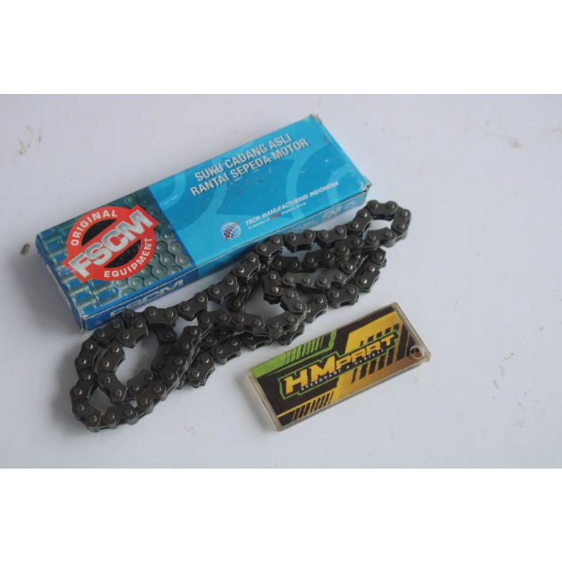 Rantai keteng kamprat 100 102 104 kupu Tiger megapro stroke up FSCM