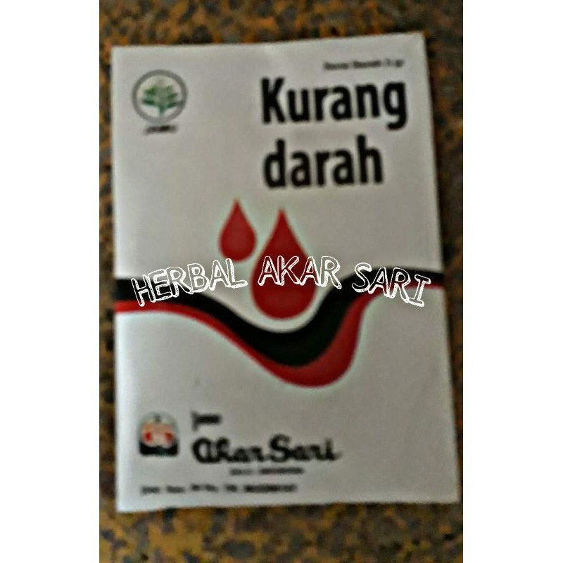 

Akar Sari - Kurang Darah Serbuk - Untuk Tambah Darah