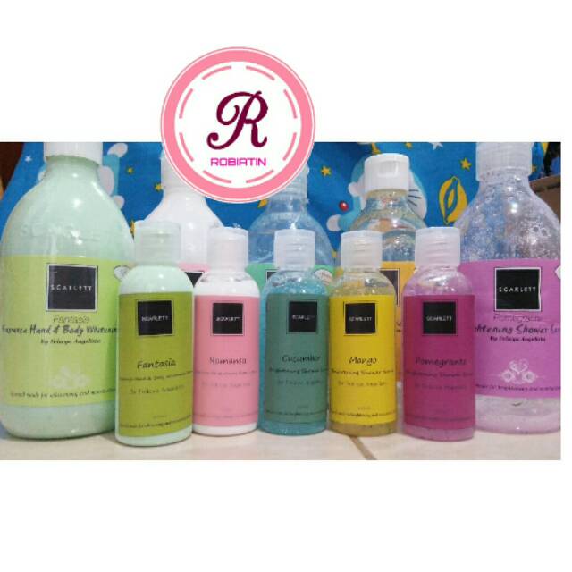 Scarlett whitening body lotion (share in botol 60ml)