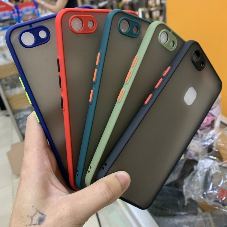 CASE MATTE VIVO Y81 Y83 TRANSPARAN FUZE MACARON MY CHOICE - FA