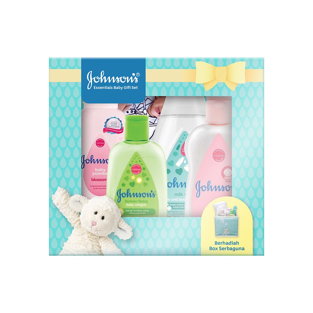 Johnsons Gift Set Essential + Bubble Wrap / Toko Makmur Online