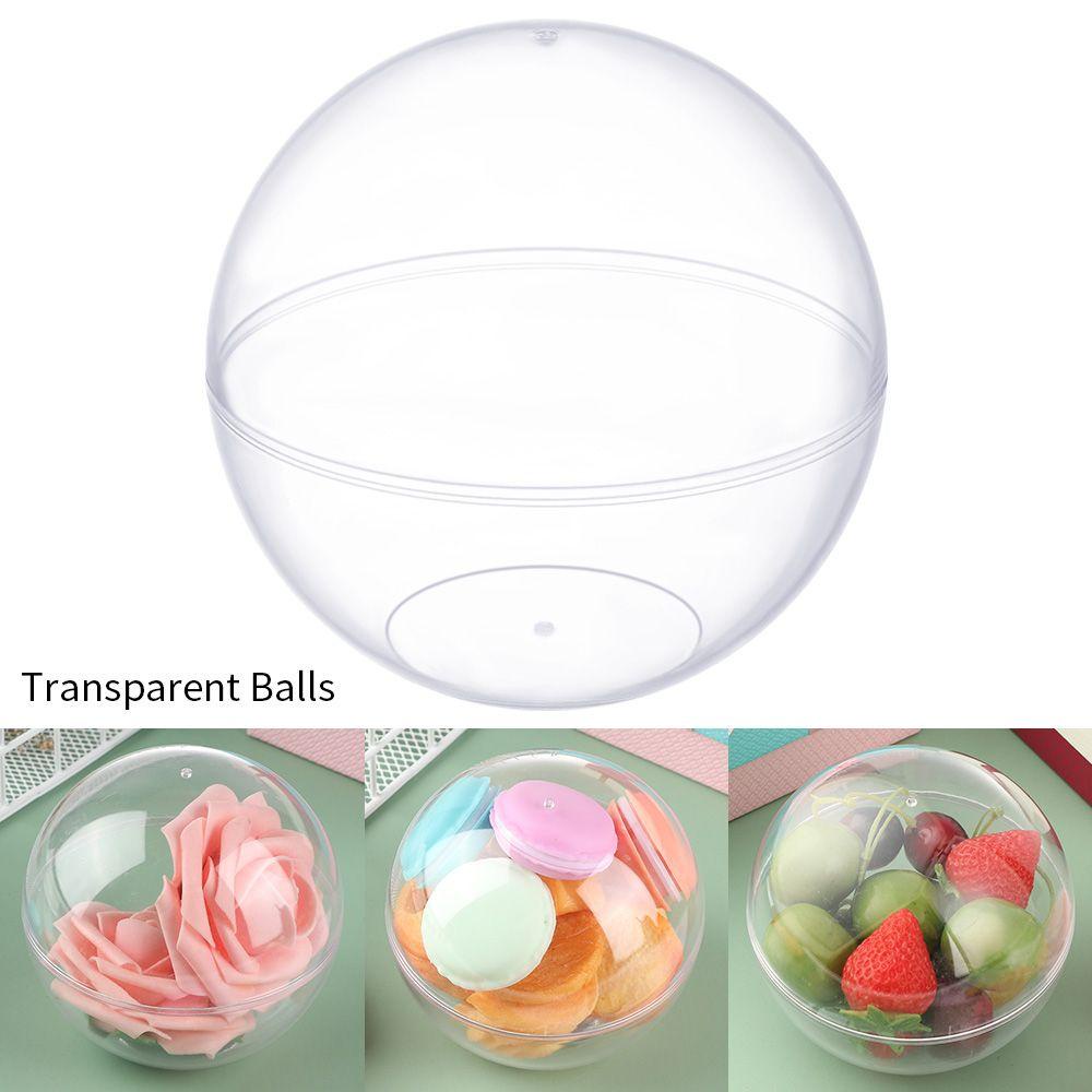 R-flower Candy Box Packaging Dekorasi Hari Valentine Cetakan Akrilik Kreatif Kotak Gula DIY Mandi Bom Bola Transparan