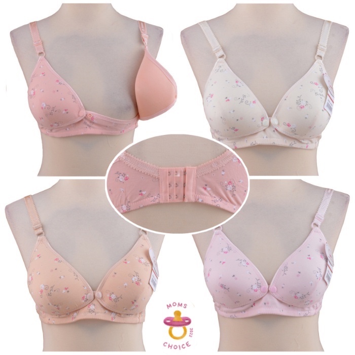 Bra Menyusui Tanpa Kawat Kancing Depan Guini