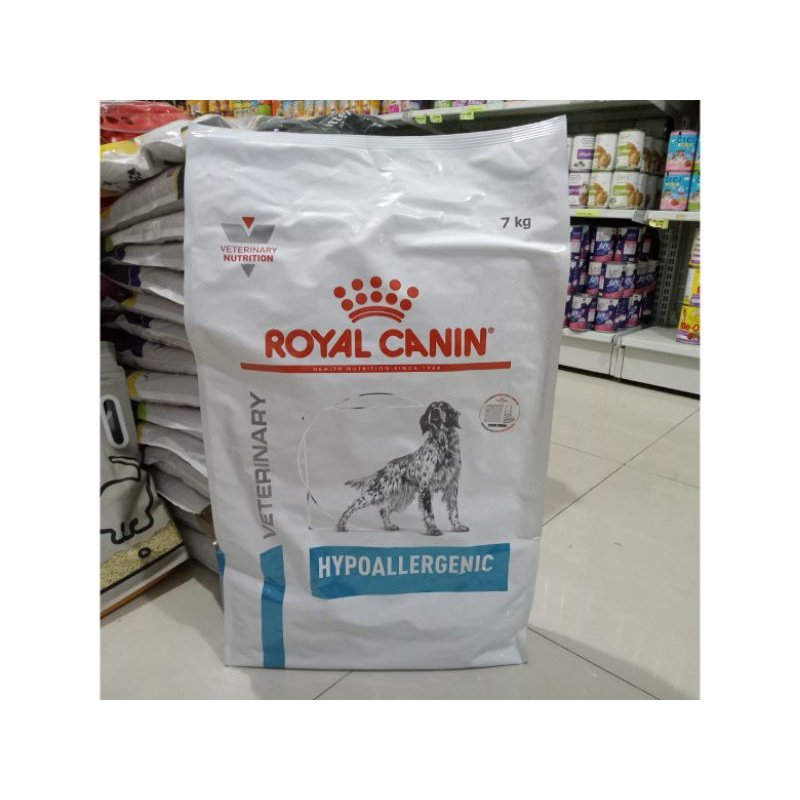 RC Royal Canin Veterinary Hypoallergenic Dog 7kg Freshpack | makanan royal canine untuk anjing alergi bulu