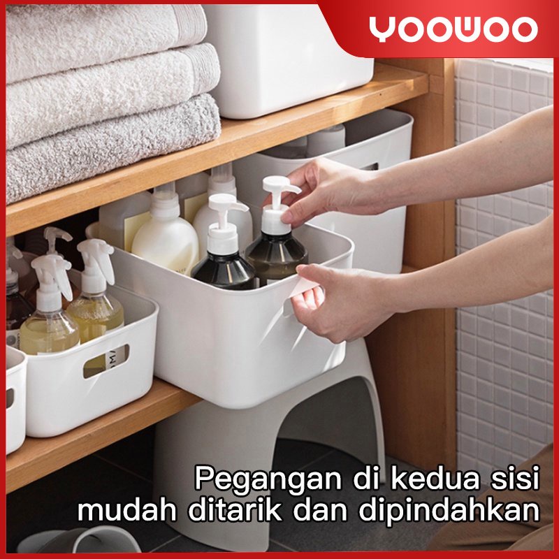 storage box  organizer / Lemari plastik / box organizer/ Kotak penyimpanan putih