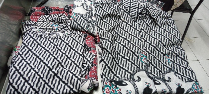 Batik Couple Keluarga Sania Ruffle Ori Ndoro Jowi Dnt