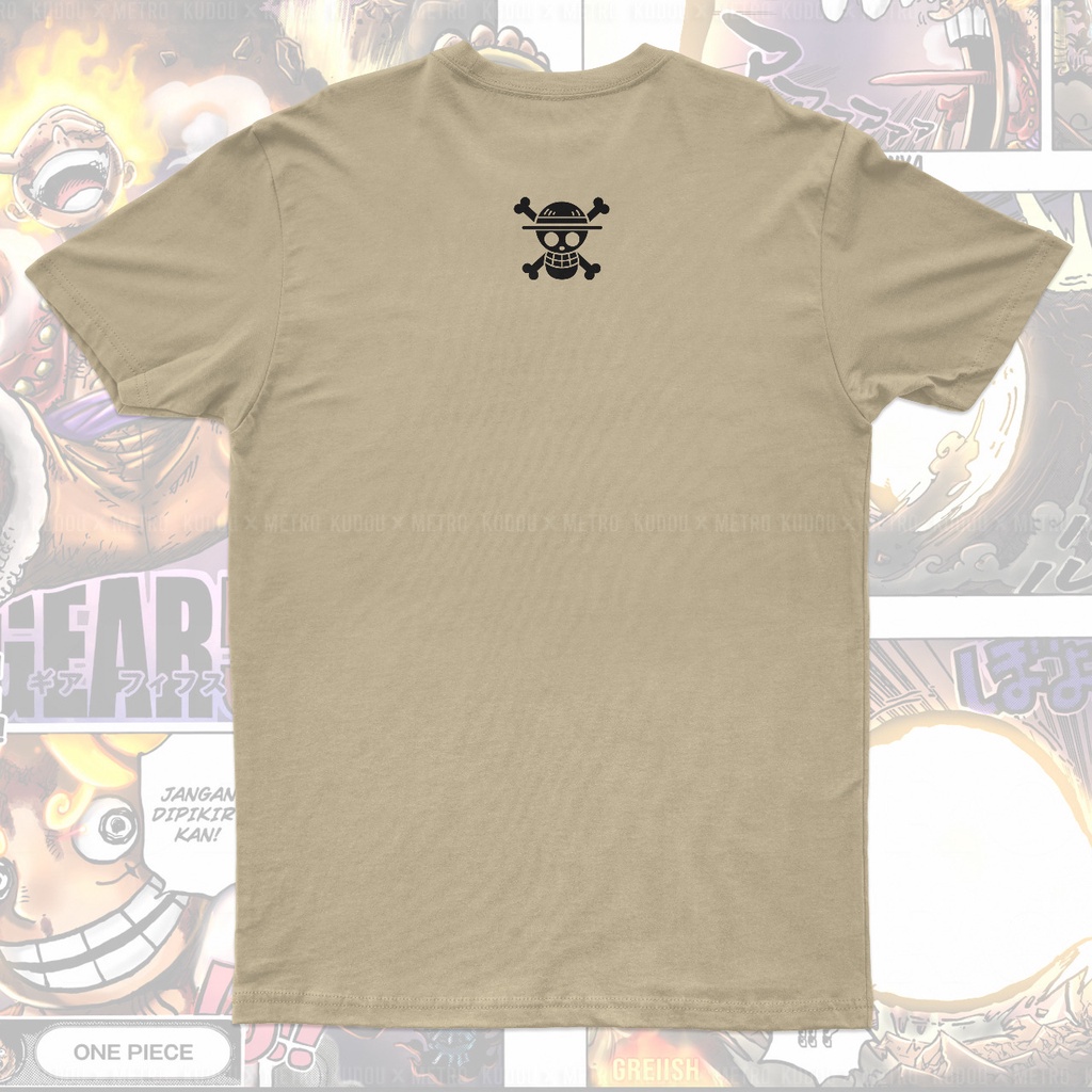Tshirt Luffy Wanted God Nika Line Art Gear 5 Anime Manga One Piece