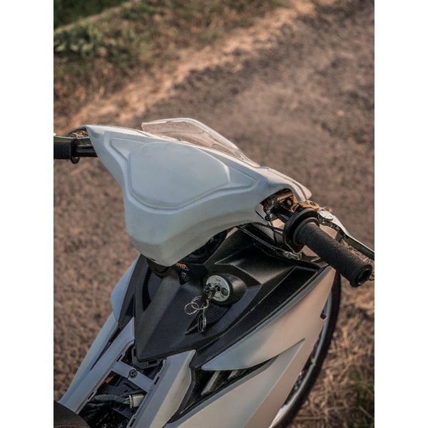 visor bening atau whinshield aerox bening tebak 3mm 4mm buat kepala aerox batok buta aerox kepala ae